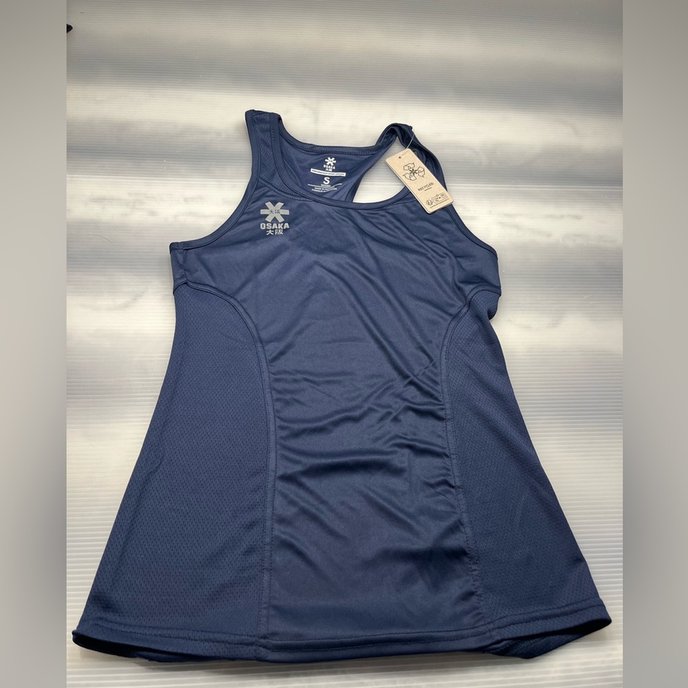 NWT Osaka Women's Dark Blue Athletic Tank Top